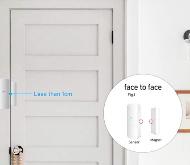 Tolviviov 8 Piece Smart Home Alarm System Wifi