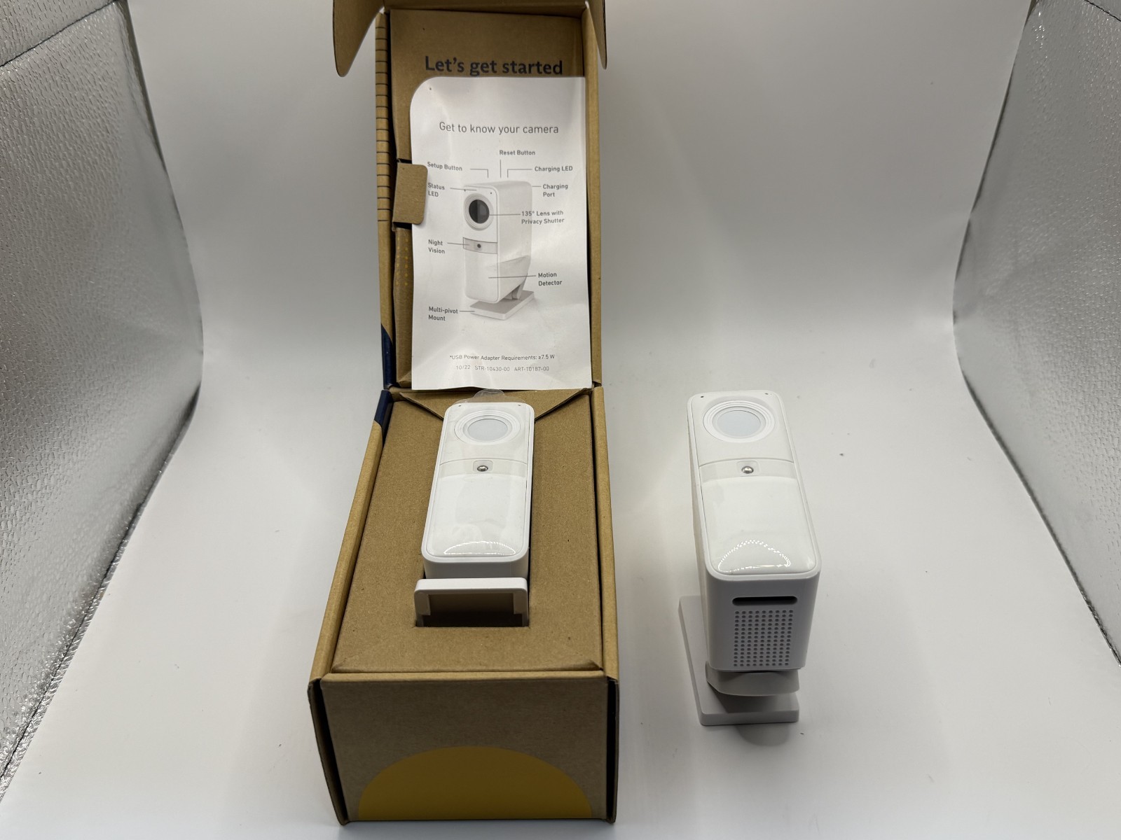 2 x SimpliSafe Smart Alarm Wireless Indoor Security Camera CM006