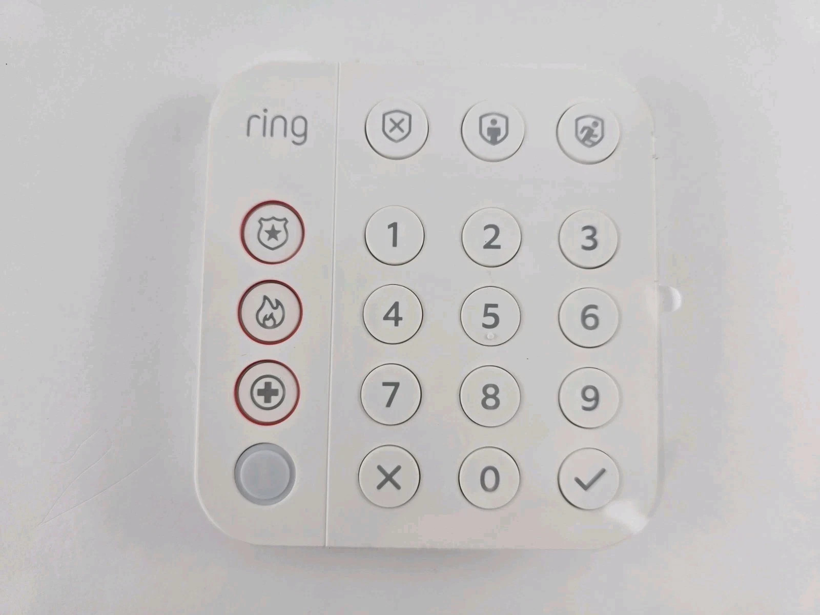 Ring Alarm Keypad 2nd Gen 5AT2S7 White – Open Box – NO CHARGER