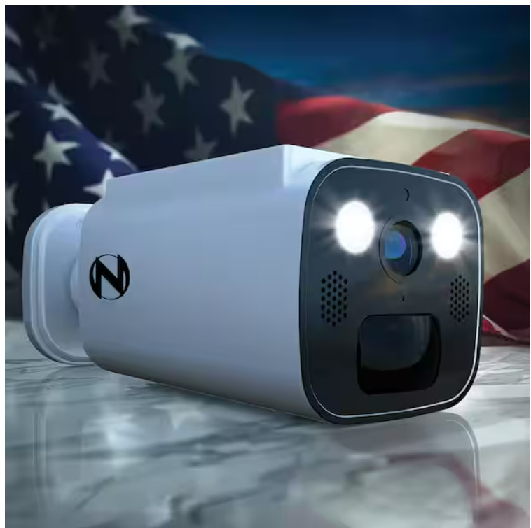 Night Owl 8-Channel 2K 64GB Hub Recorder Security System with 3-Battery Solar