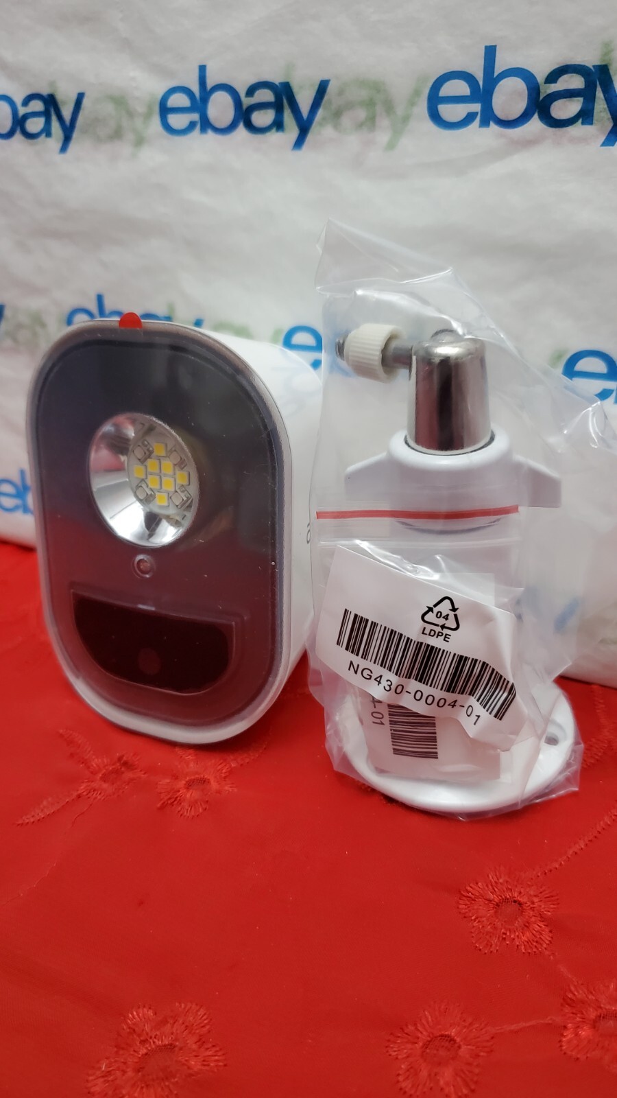 Arlo AL1101 Motion Alert Security Smart Light ONLY With Wall Mount – No Battery