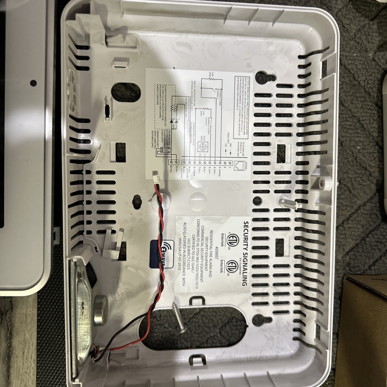 Vivint Master Control Panel With Other Goodies
