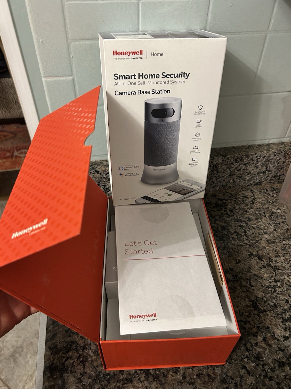 Honeywell Home RCHS5200WF Smart Home Security Camera Base Station