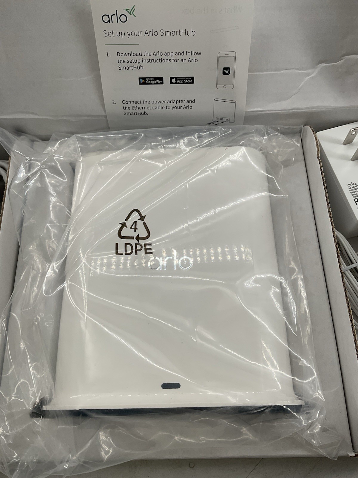 Arlo VMB4540 Smart Hub Base Station Works For Ultra Pro 2/3/4 White (A400)