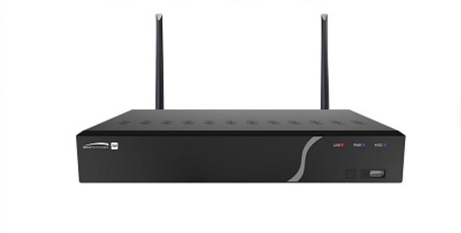 SPECO ZIPK4W2 4-Channel Wireless NVR 1TB HDD 4 Wireless Network 2MP Cameras NEW!