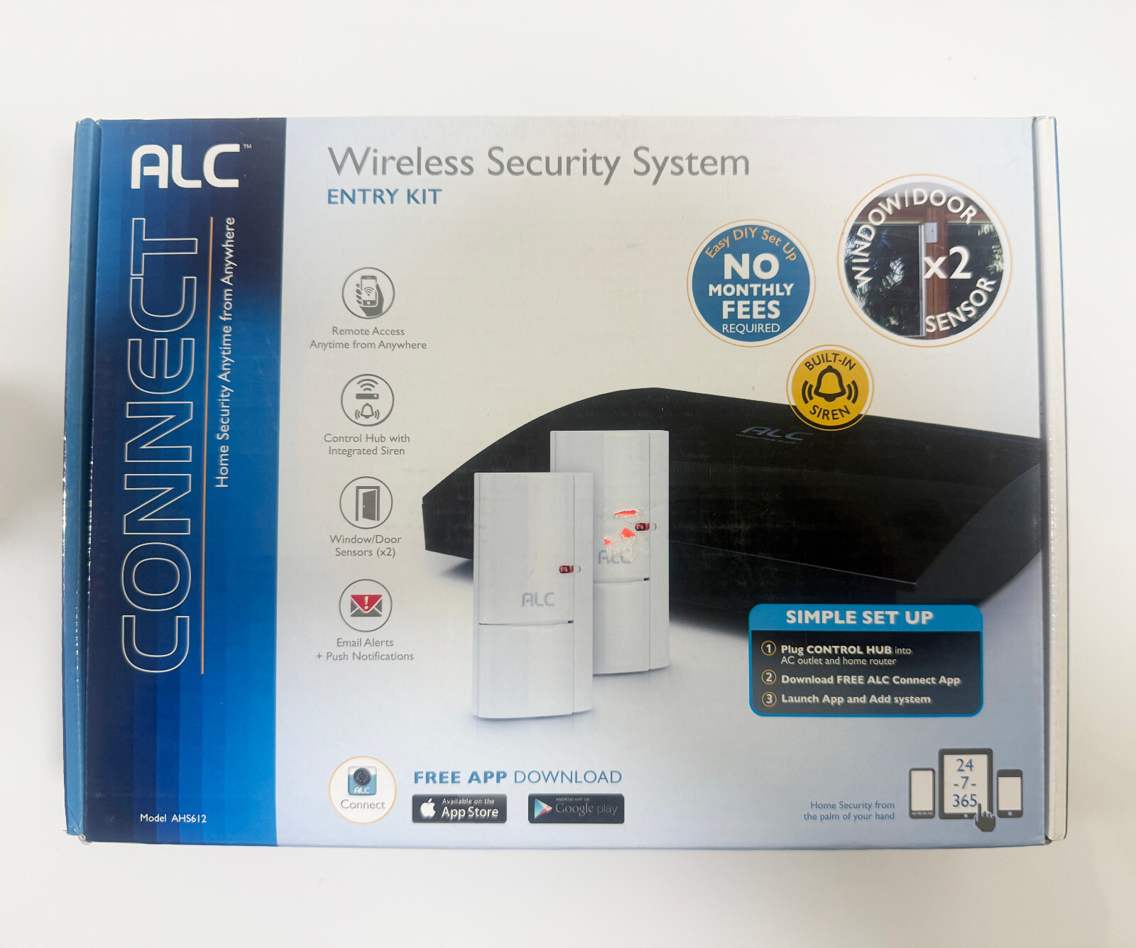 ALC Wireless Security System Entry Kit AHS612