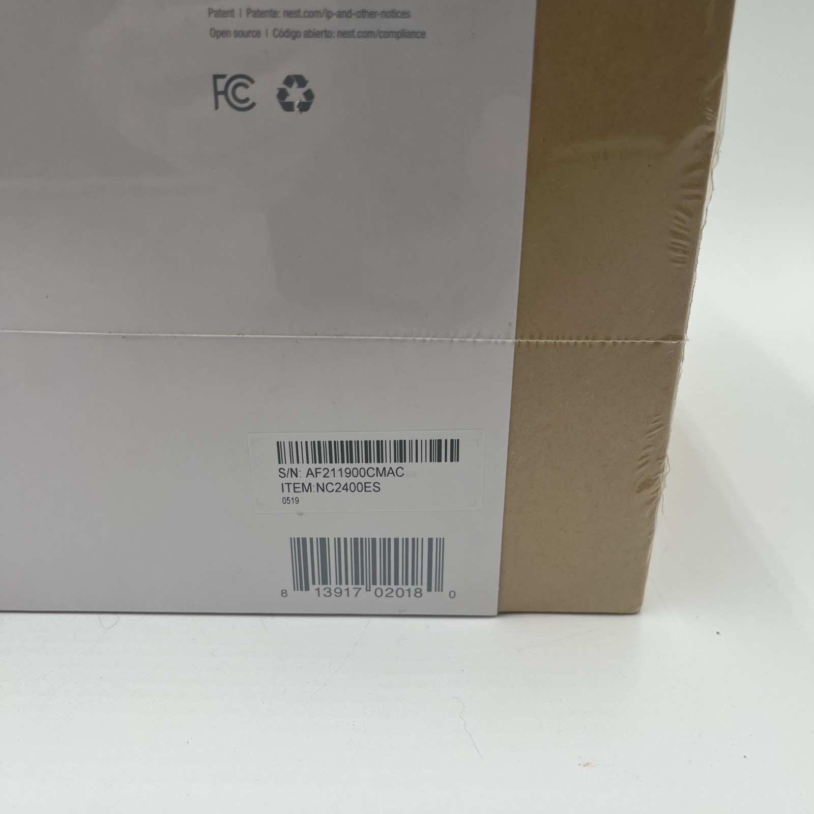 Google Nest Cam Outdoor Smart Security Camera (2-Pack) NC2400ES – Sealed NEW