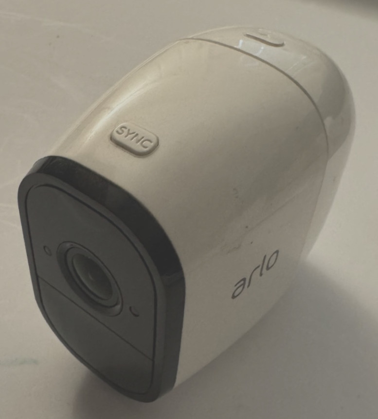 Arlo Pro Camera VMC4030 with battery model A-1B