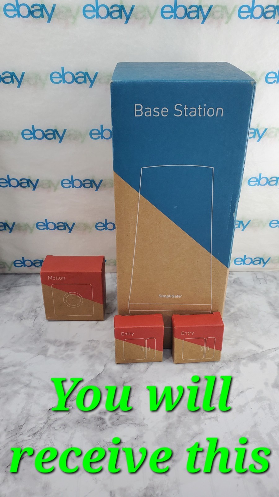 SimpliSafe 2 Door Window Entry Sensor ES3, Motion Sensor MS3 & Base Station BS3W
