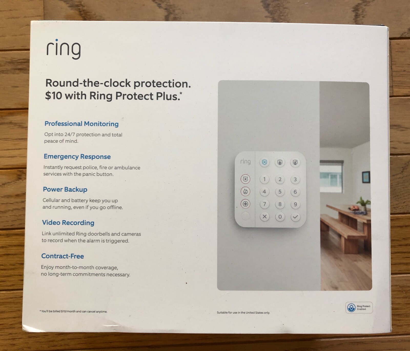 RING ALARM 8-PIECE WIRELESS HOME SECURITY KIT SYSTEM 2ND GENERATION, NEW, OFFER!