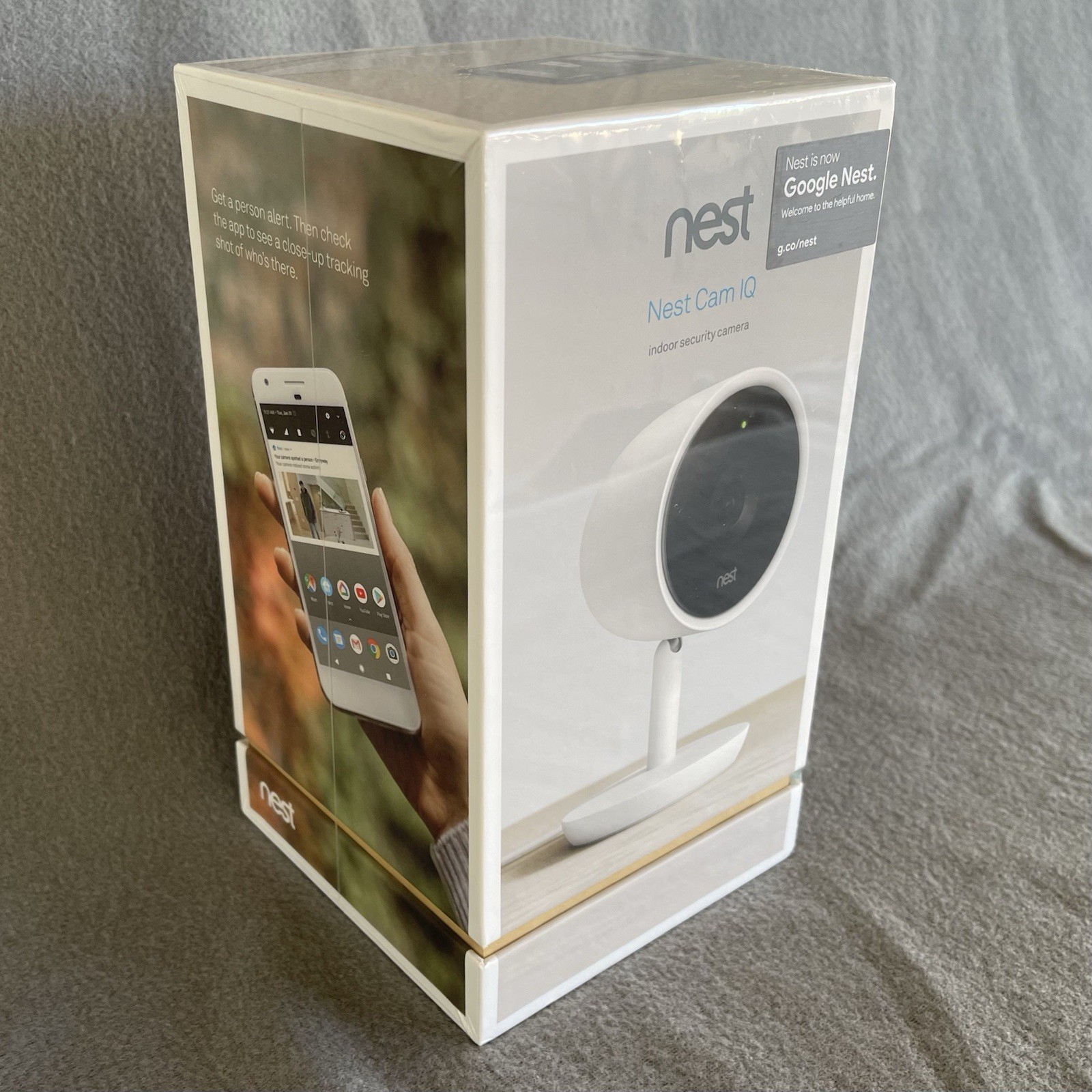 New Google Nest Cam IQ Indoor Security Camera 1080p HD w/ Night Vision NC3100US