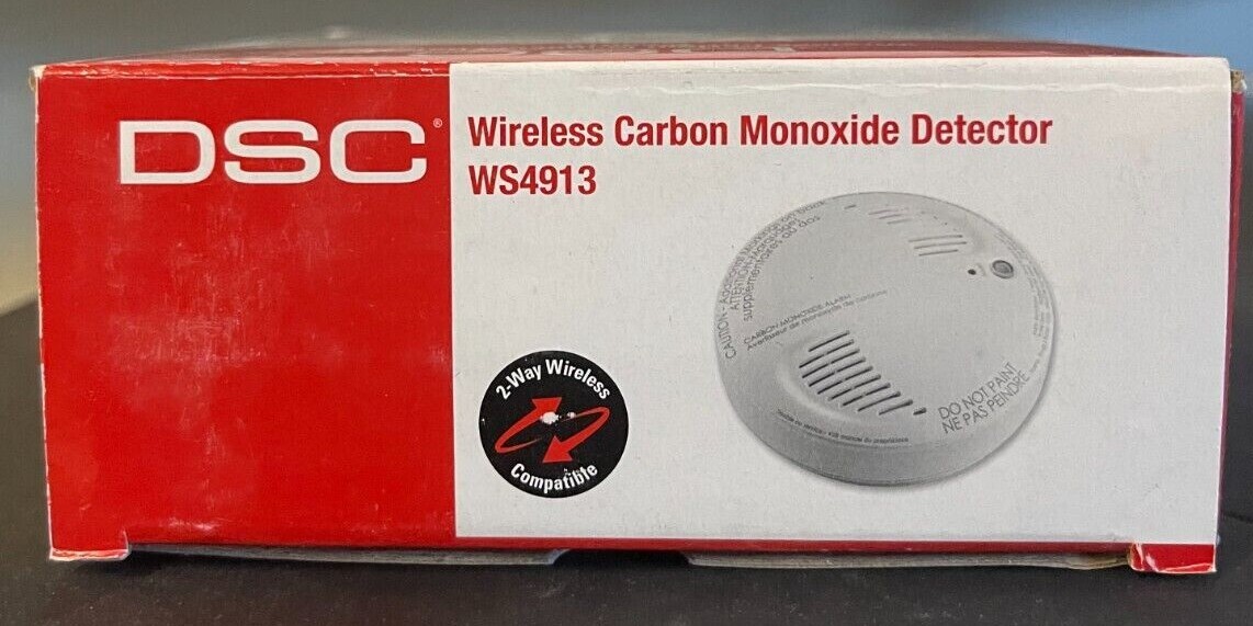 Brand New DSC WS4913 Wireless CO Detector, US region only