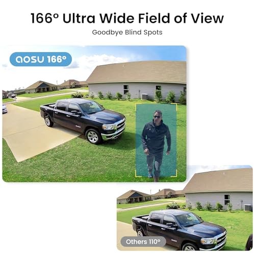 2K QHD Solar Security Cameras Wireless Outdoor System | 166° Add-on Camera