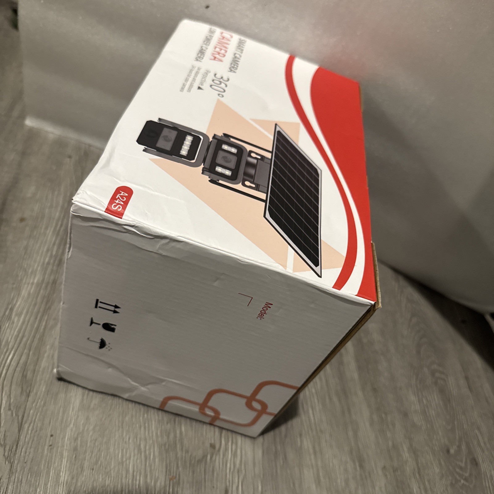 A24S Solar Wireless PTZ Camera HD Outdoor Indoor Remote Viewing