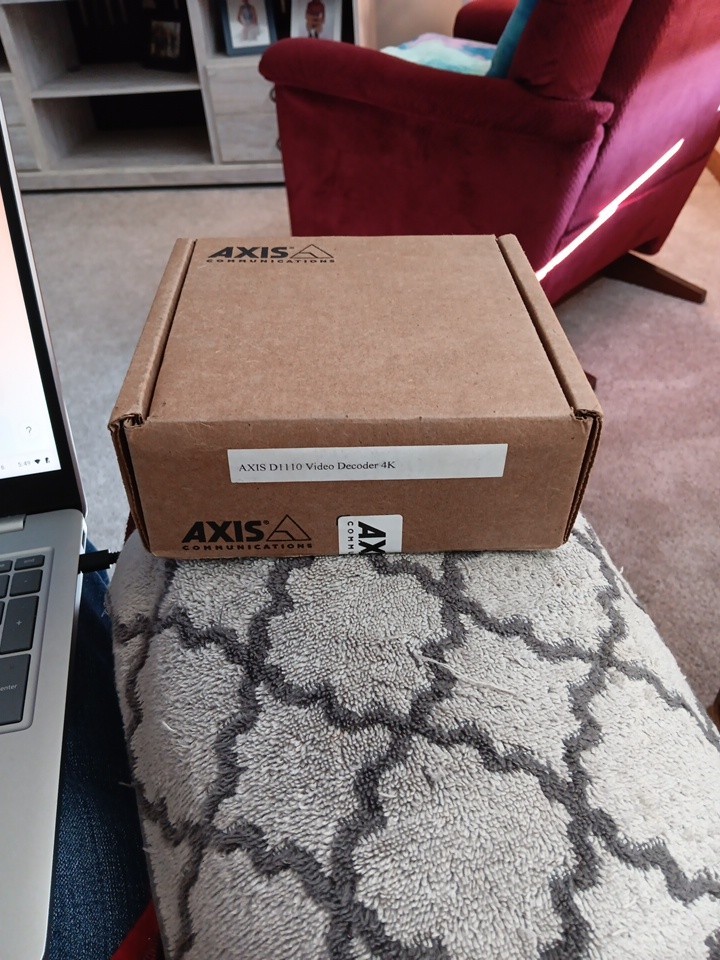 AXIS D1110 Video Decoder 4K P/N 02282-001 [SEALED] BRAND NEW