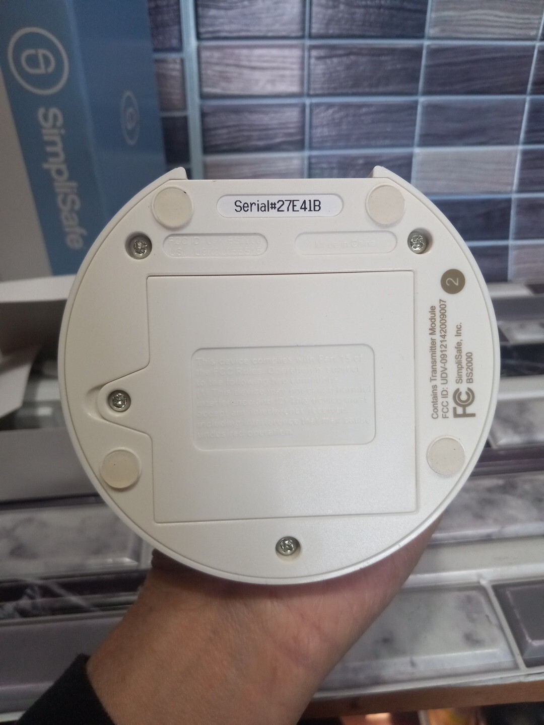 SimpliSafe Home Security System Base Station SS-1500 1st Original Generation