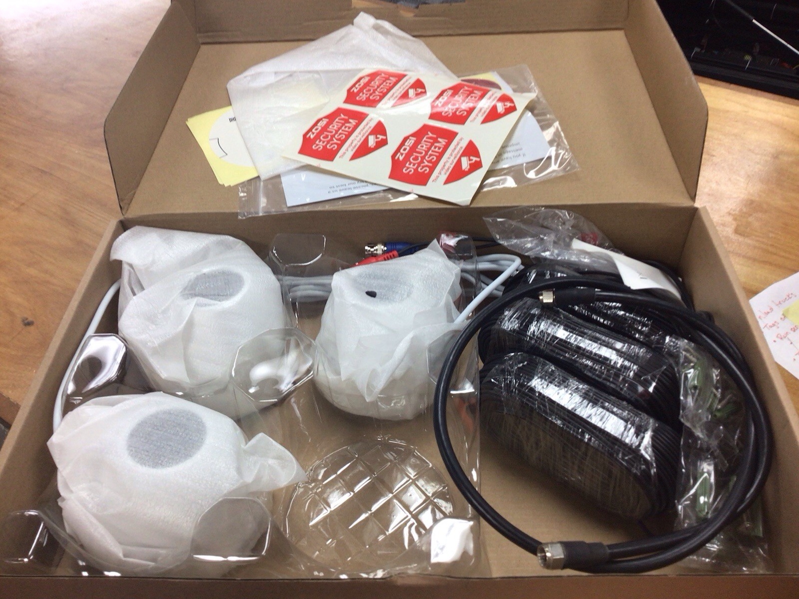 3 ZOSI Video Surveillance Cameras