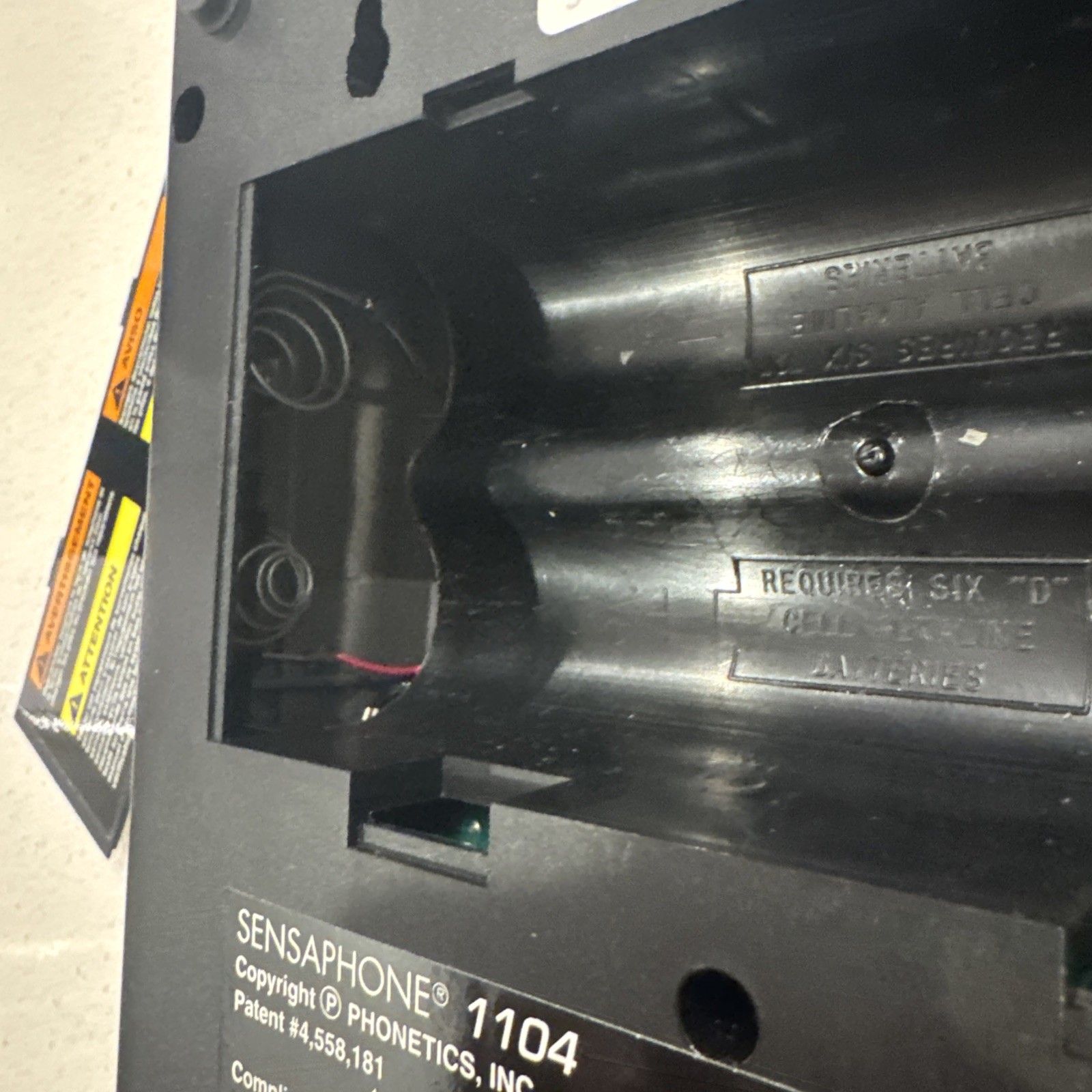 Sensaphone FGD-1104 Monitoring System in Box w/ Manual TESTED Power & Buttons