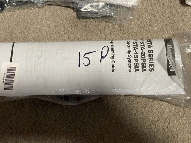 Honeywell Home/Business Security Alarm Control Panel only VISTA-15P New