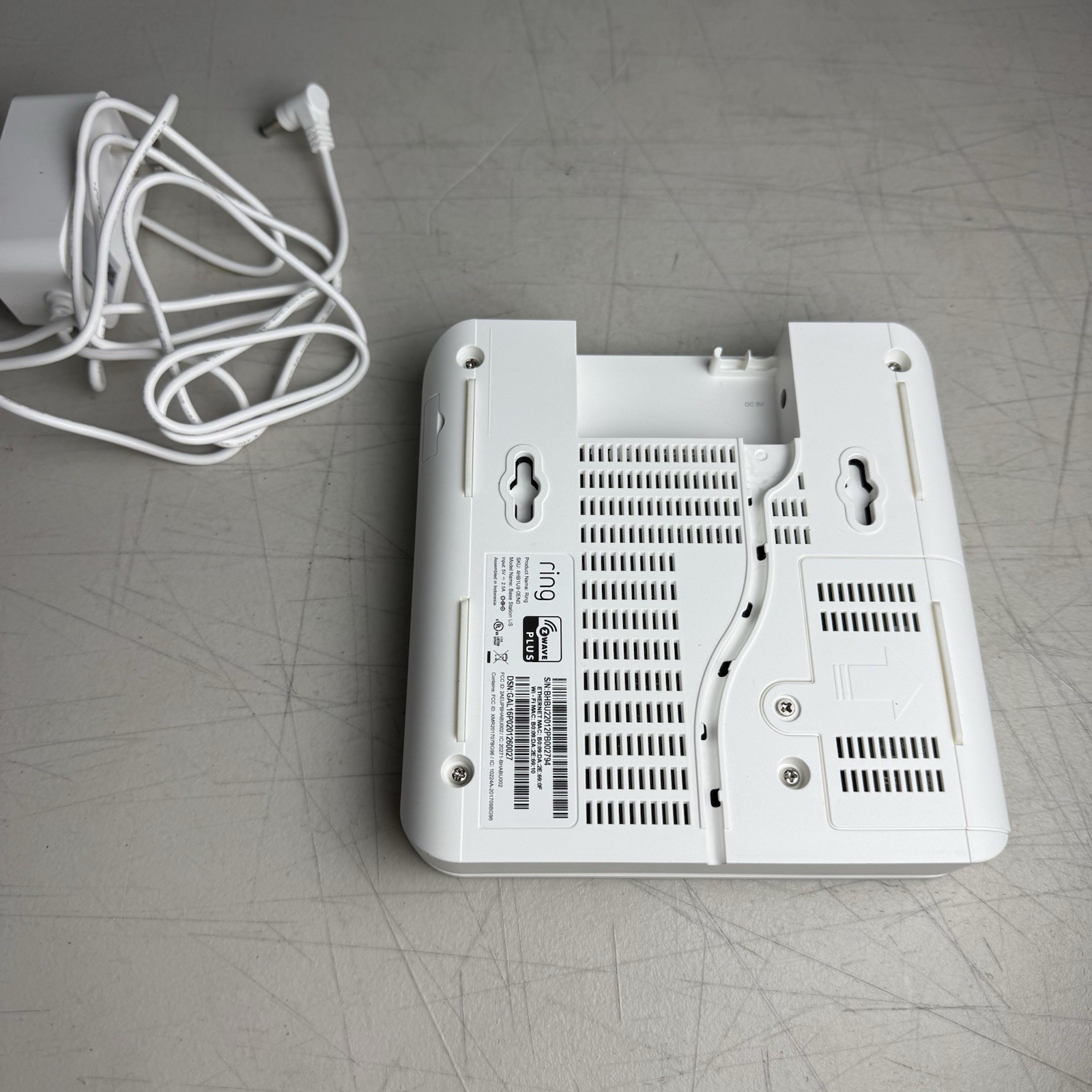 Ring Alarm Base Station 2nd Gen 4HB1U9-0EN0 Smart Hub Replacement Unit Tested