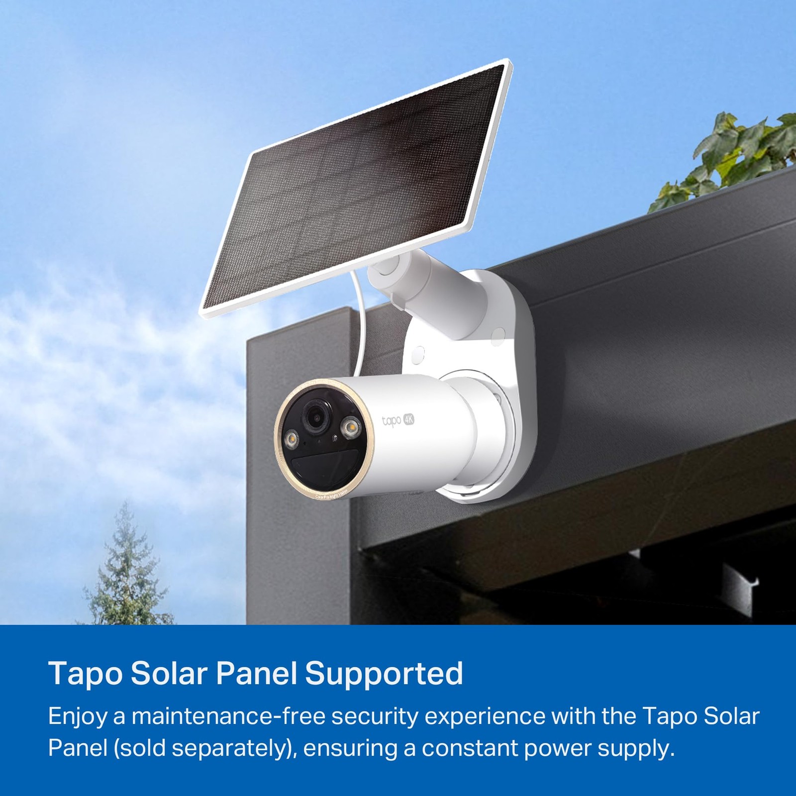 Tapo MagCam 4K Outdoor Wireless Security Camera Up to 200Day Battery, Magnet…