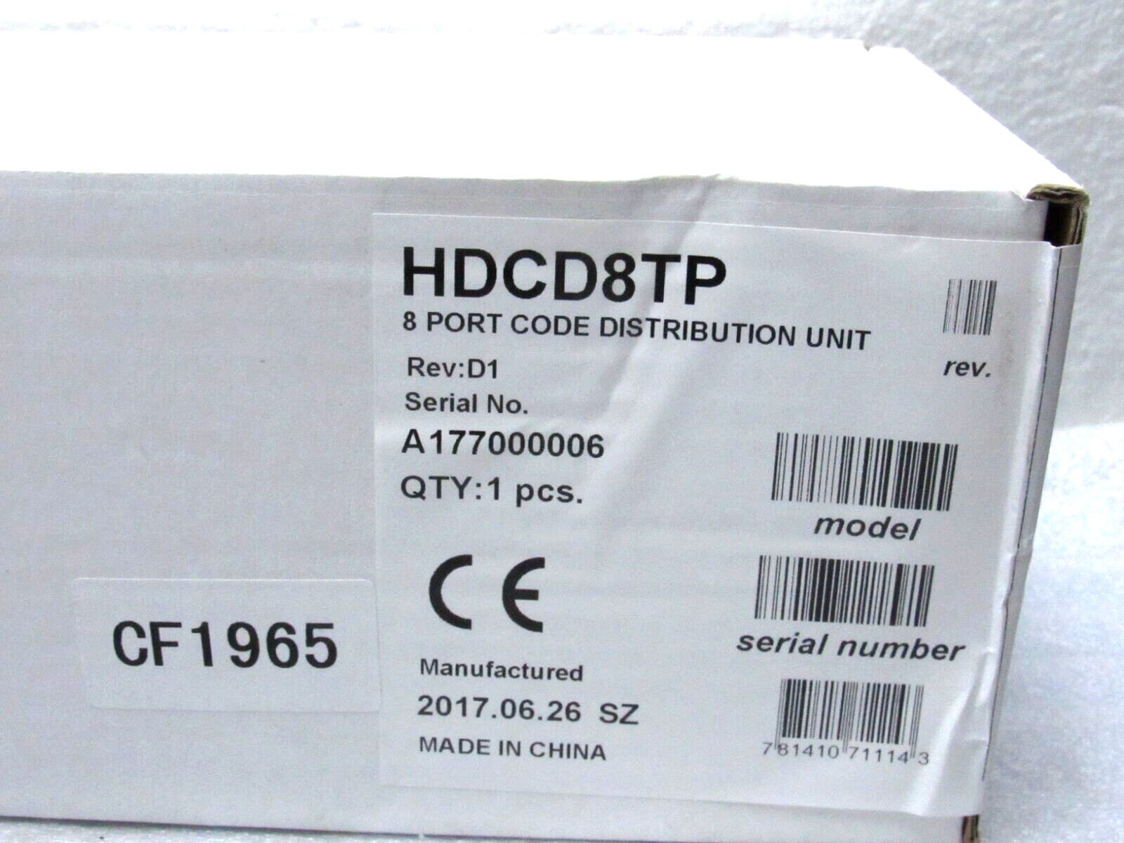 Honeywell HDCD8TP 8 Port Bi-Directional Code Distributor [CTCNC]
