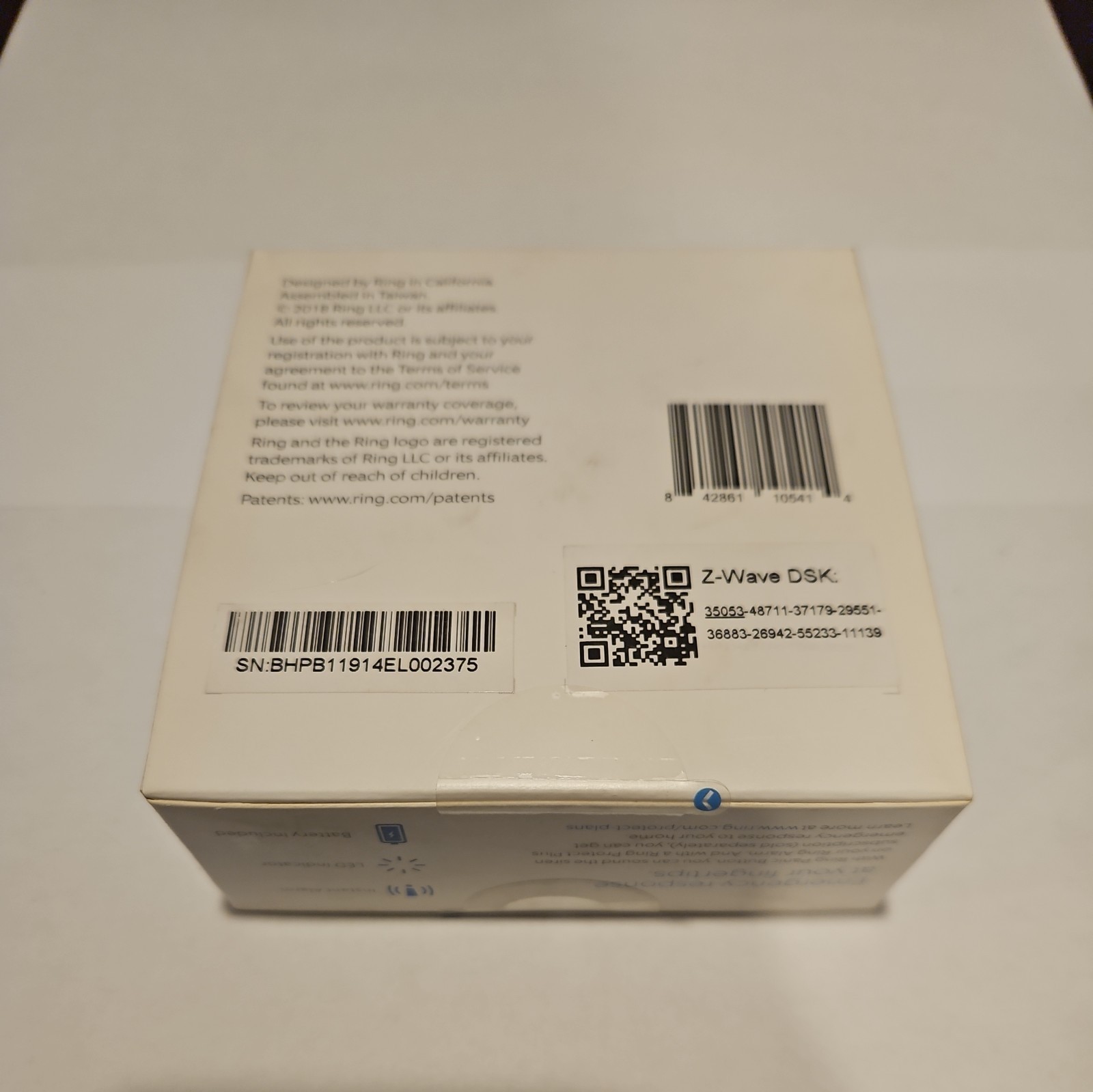 Ring Panic Button for Ring Alarm NEW Sealed, Free S&H
