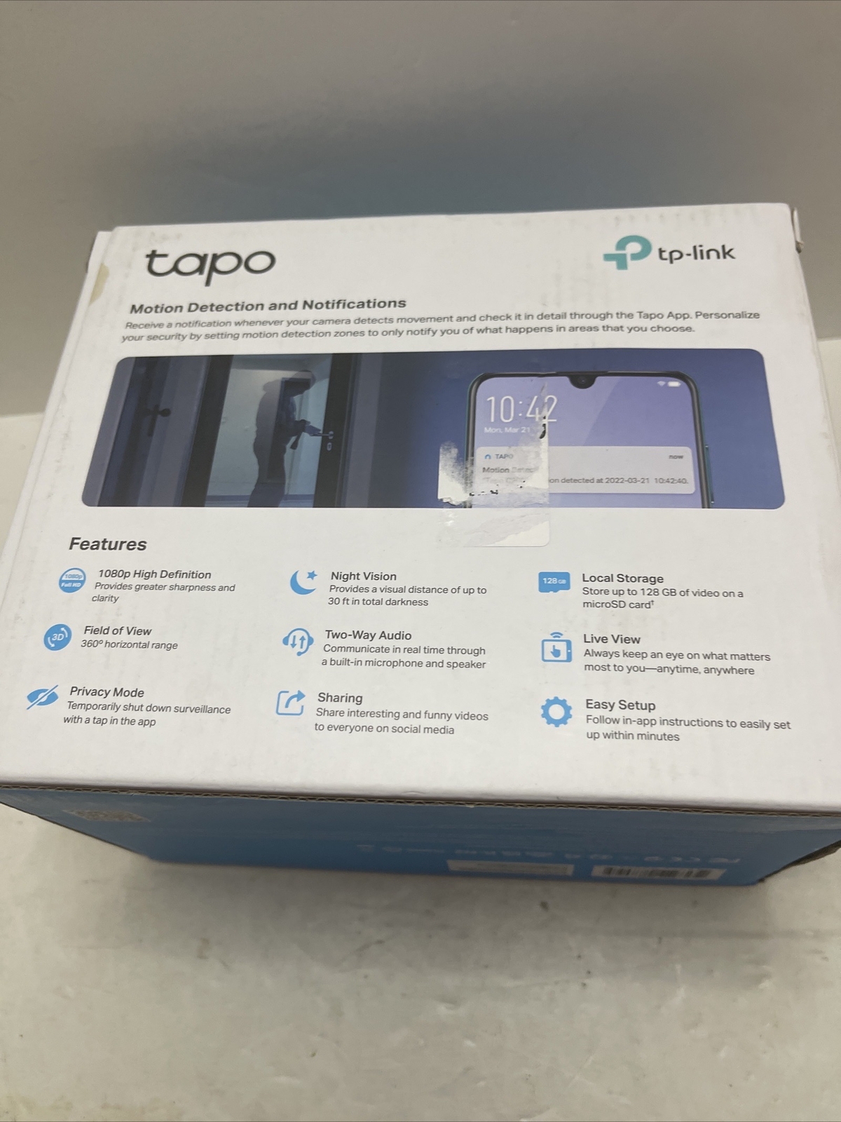 Tp-link 1080p H.264 Pan/tilt Home Security Wi-fi Camera, Tapo C200 (tapoc200)