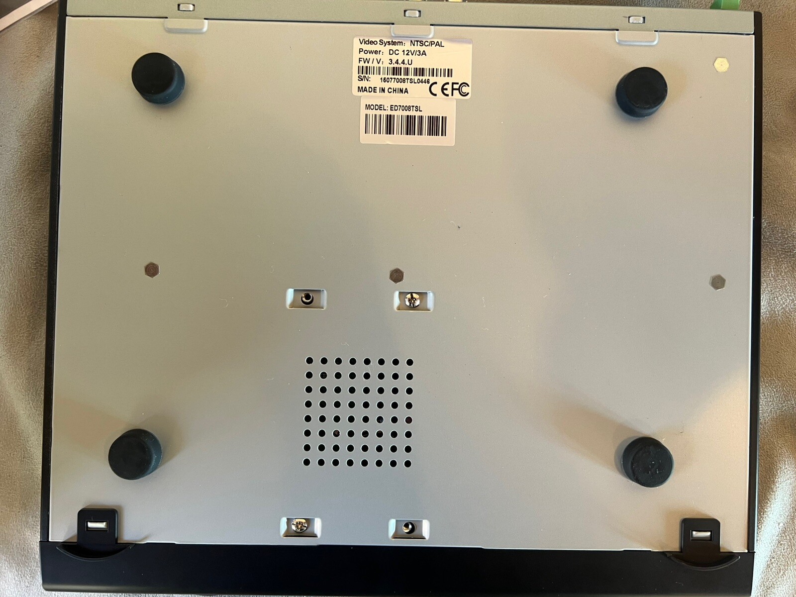 CCTV Lot 5 Infrared Cameras 7 Junction Boxes, Power Supply, H.264 8 Channel DVR