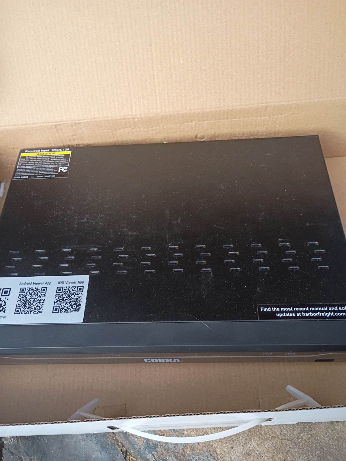 Cobra 8-Channel Surveillance 1 TB DVR With 4 HD Security Cameras