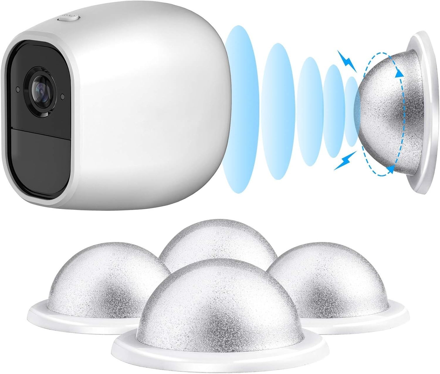 Elegant Magnetic Wall Mount for Arlo Systems – 4 Pack, Durable Security Solution