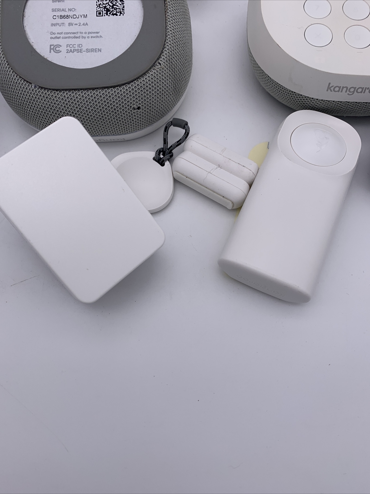 Kangaroo Security Alarm Systems Multiple Parts For Parts or not Working