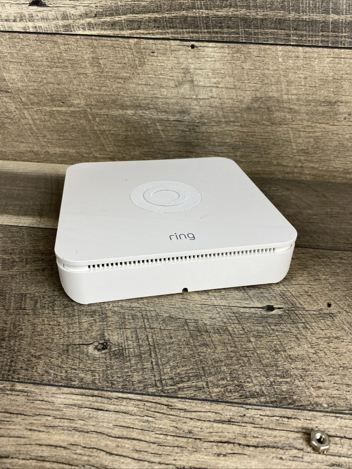 Ring Z Wave Plus Alarm Base Station US No Power Cord⚠️needs to Be Transfer⚠️