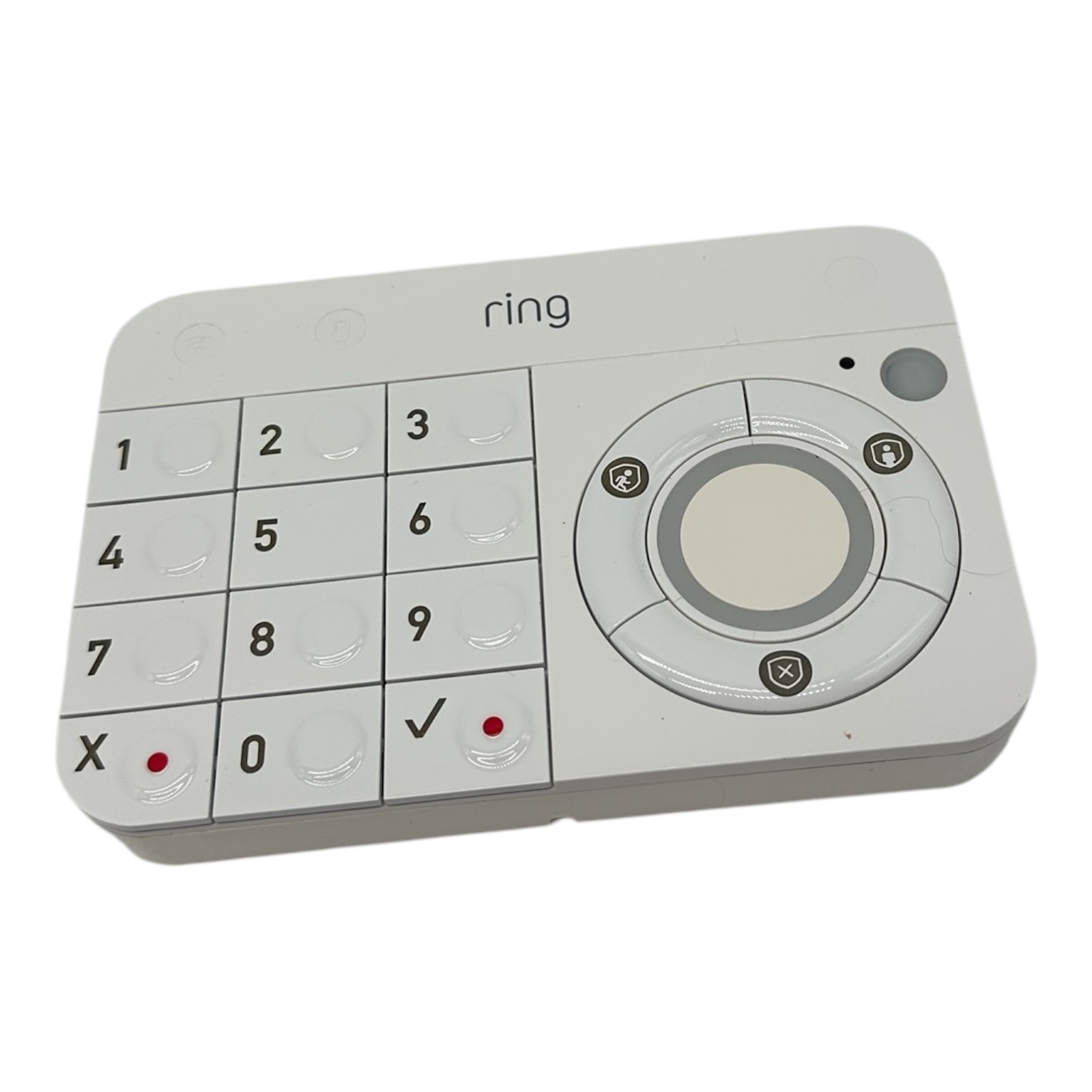 Ring Alarm Home Security Base Station 4HB1S70EN0 W/Keypad-Sensors-Power Cord
