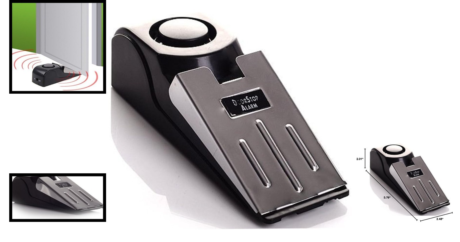Versatile Door Stop Alarm – 120db Sound for Ultimate Protection Anywhere