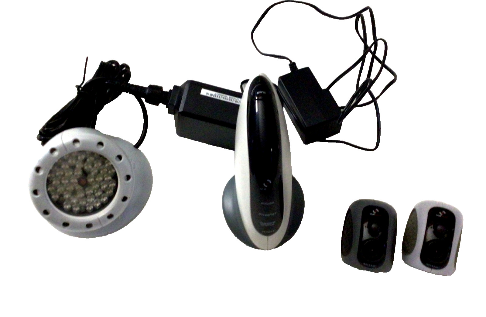 NetGear VueZone Security System GW2010 Base Station, Router, Cameras, Night Visi