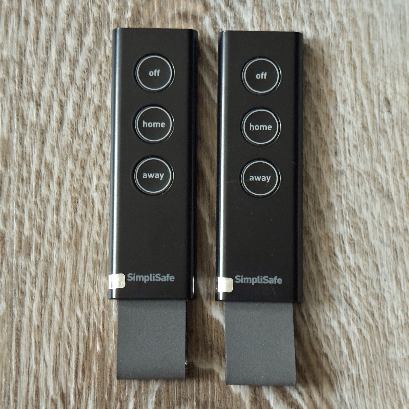 SimpliSafe Key Fob Remote Home Security System Lot of 2 SSKF3