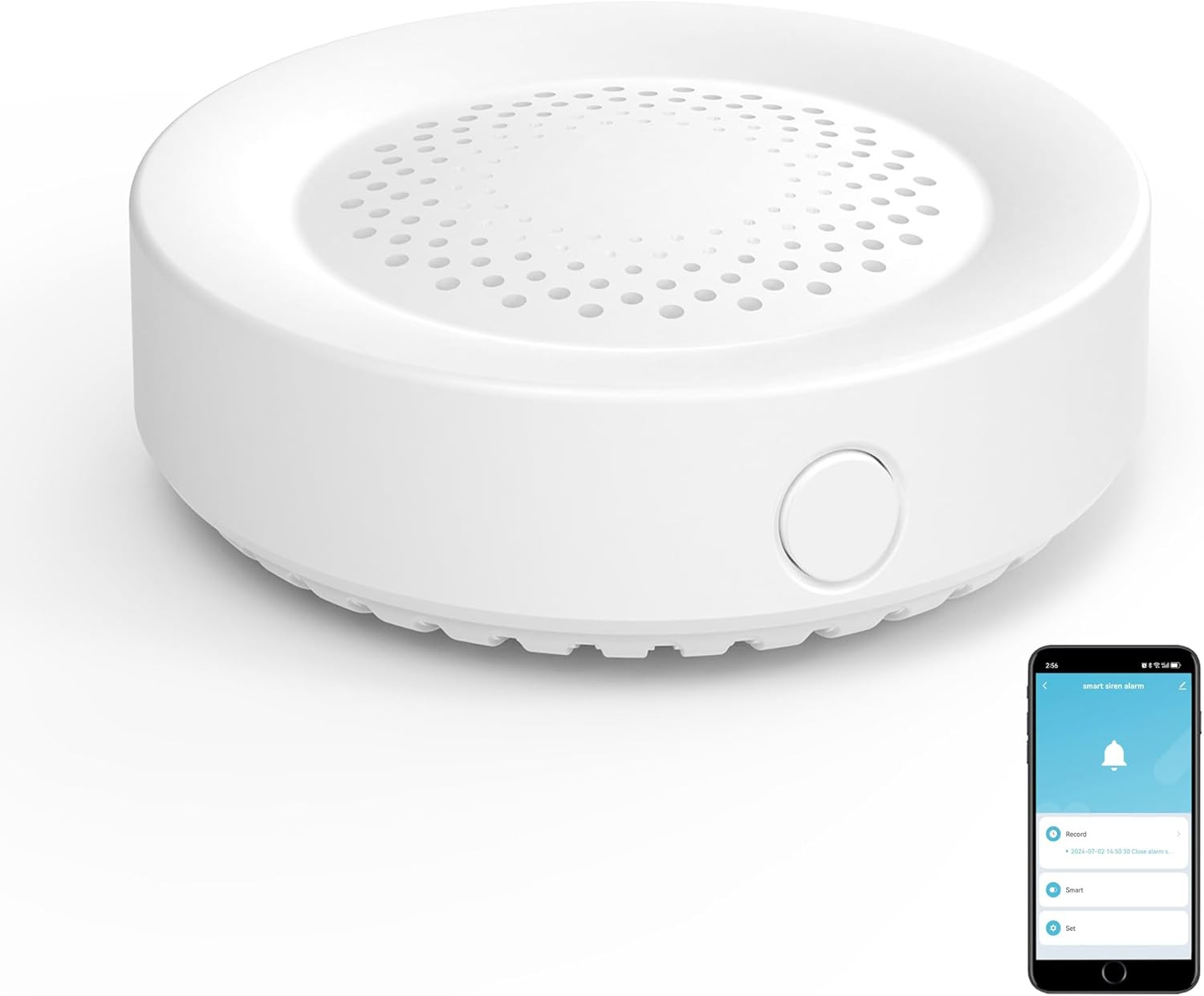 Wifi Siren Alarm: Wireless Burglar Alarm for Home Security and Smart Home Automa