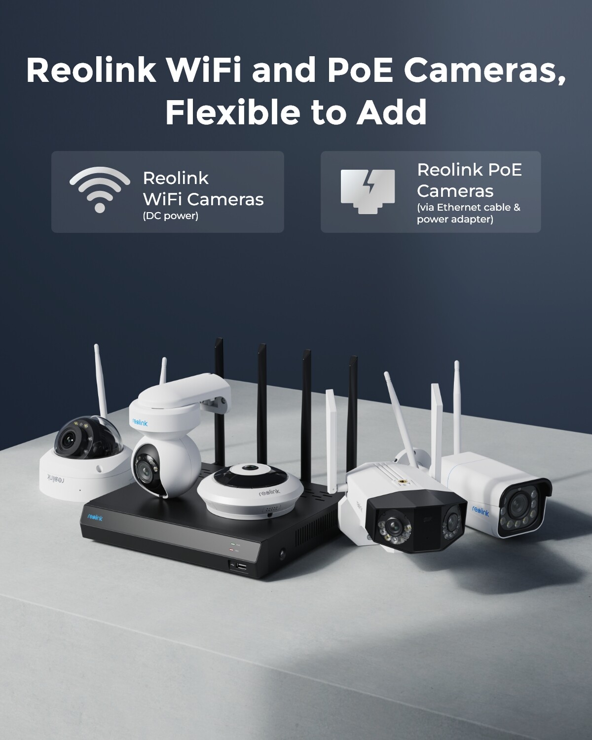 Reolink RLN12W 4K 16CH WiFi NVR 24/7 Recording for CCTV Security Camera System