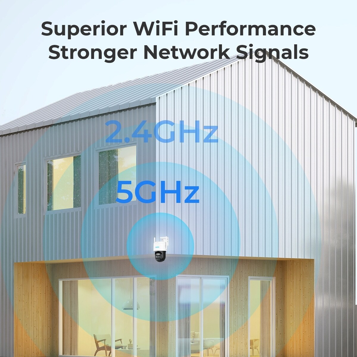 Reolink 8MP WiFi Security System 360° PTZ Home Hub Trackmix Battery with Solar