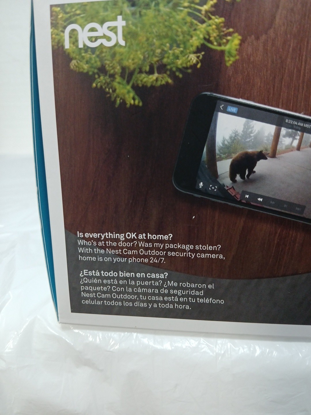 NEST Cam Outdoor Security Camera Model NC2100ES (Not Google Cam)