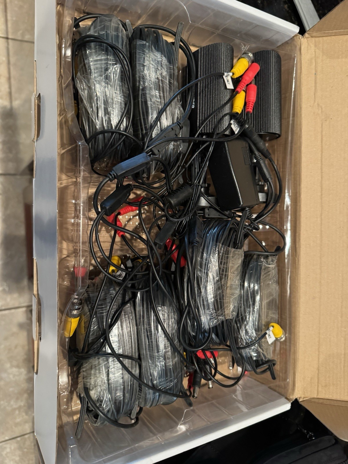 Defender Wired CCTV Complete System 4-Channel w/ 4 Cameras & Coaxial Cables