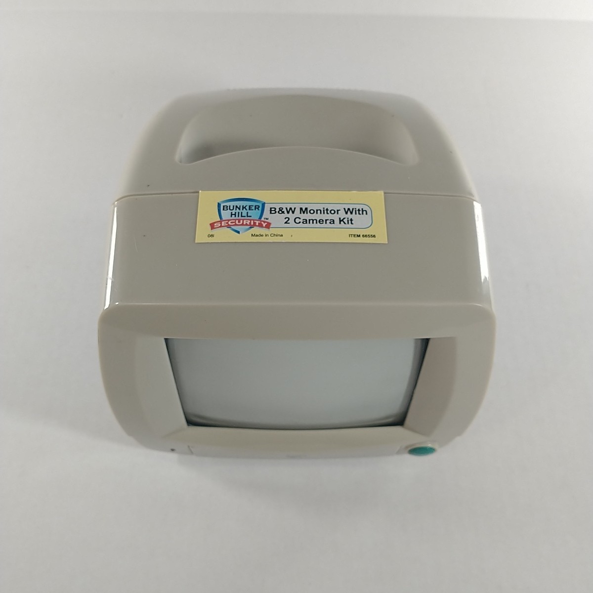 Vintage Bunker Hill Security System Monitor Black & White #66556 READ