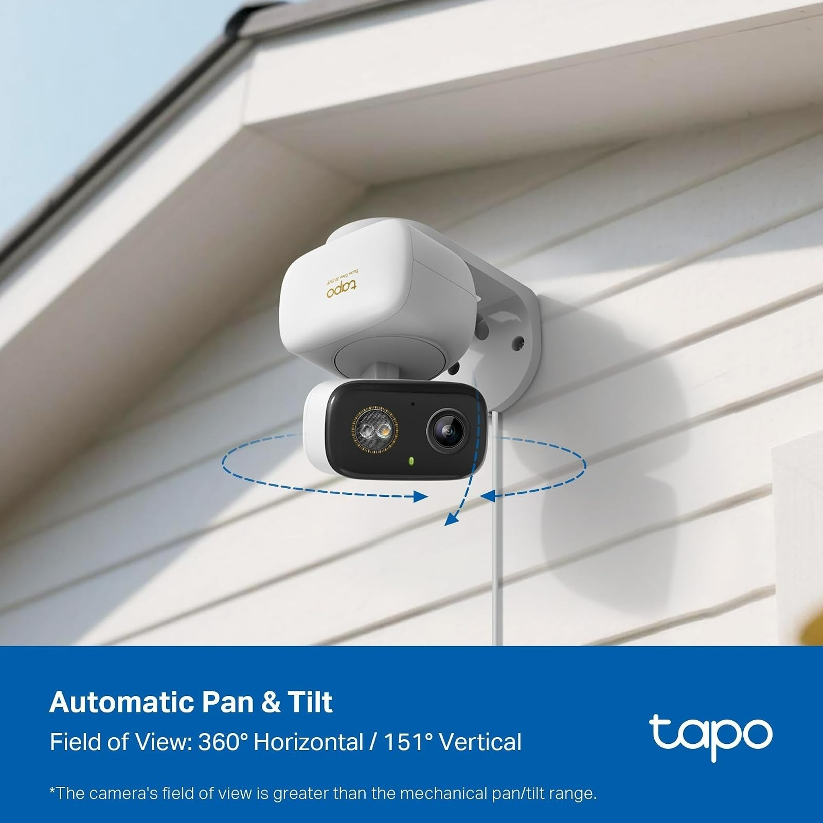 Tapo C236 3K 5MP Security Camera, Pan/Tilt, Night Vision, Alexa Compatible