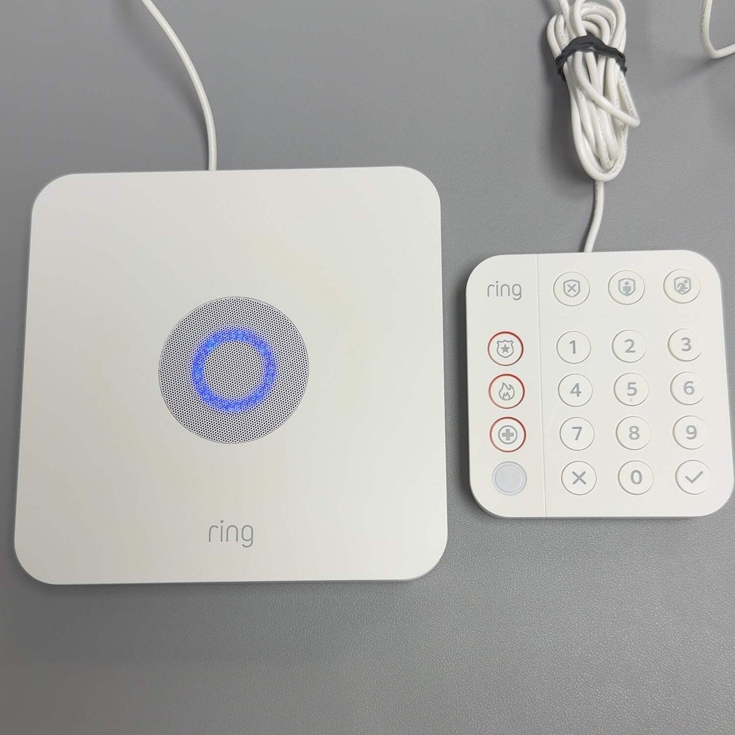 Ring Alarm Base Station with Keypad Security Alarm System 4HB1U9-0EN0 AND 5AT2S7