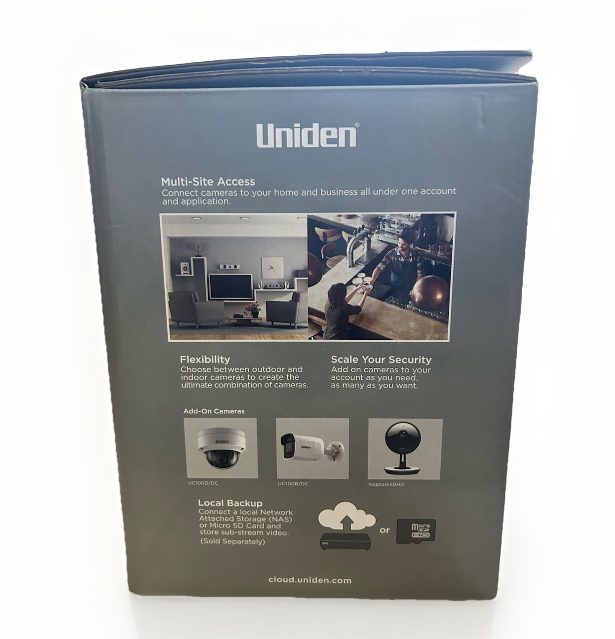 Uniden UC4400 Wired 4 Camera Indoor/Outdoor Security System 1080p – New in Box