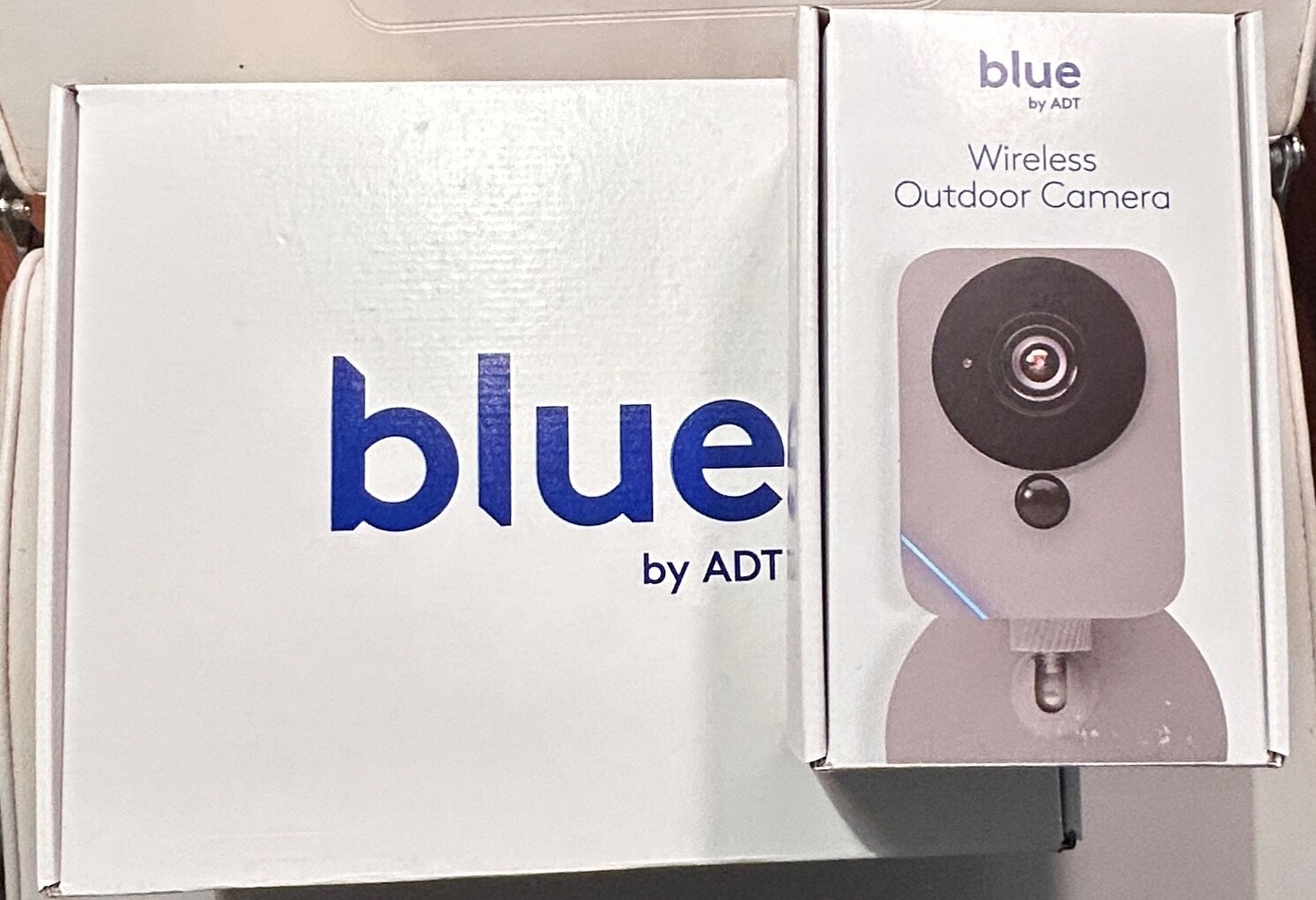 12 Pcs. Blue By ADT Smart Home Full Security System With Outdoor Camera-OPEN BOX