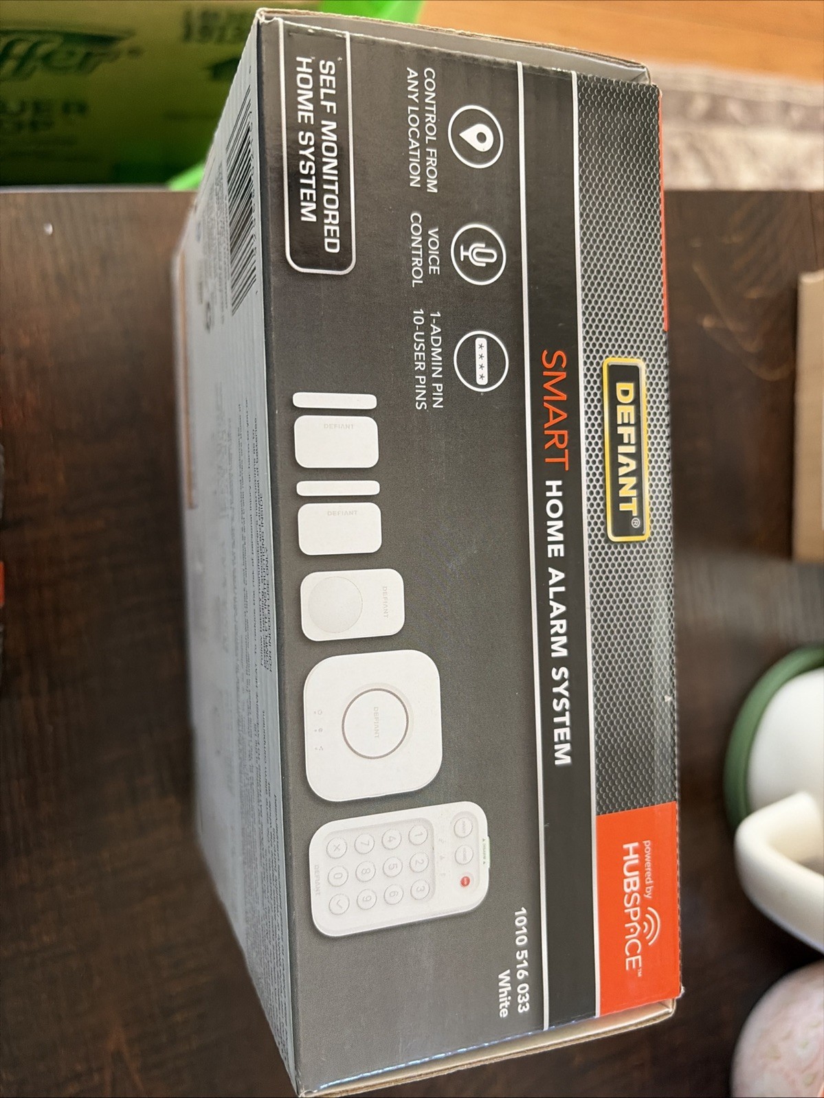 Defiant Smart Home Alarm System w/ WiFi & Bluetooth + 4 Extra Window Sensors NIB