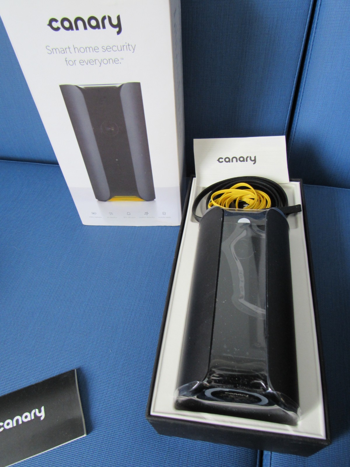 Canary All-in-One Home Security Device – Black