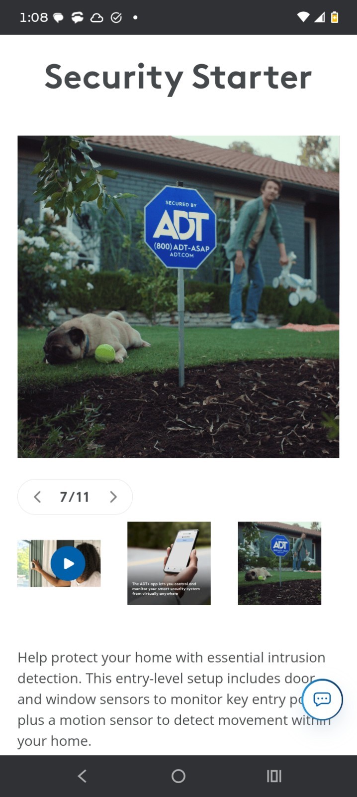 ADT DIY Complete Home Security System (NEW IN BOX) hub+cam+sensors+decal+signs